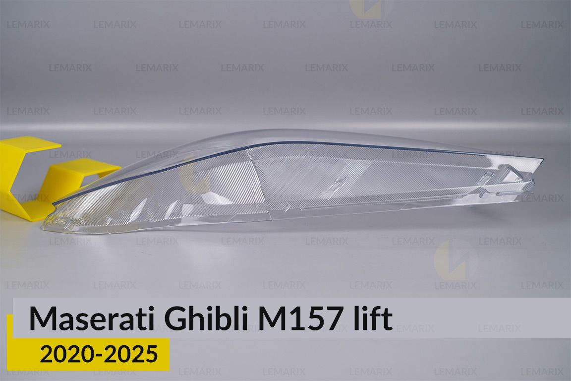 Скло фари Maserati Ghibli M157 (2020-2025) рест ліве