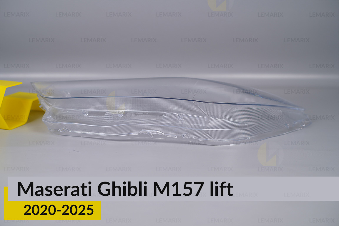 Скло фари Maserati Ghibli M157 (2020-2025) рест ліве