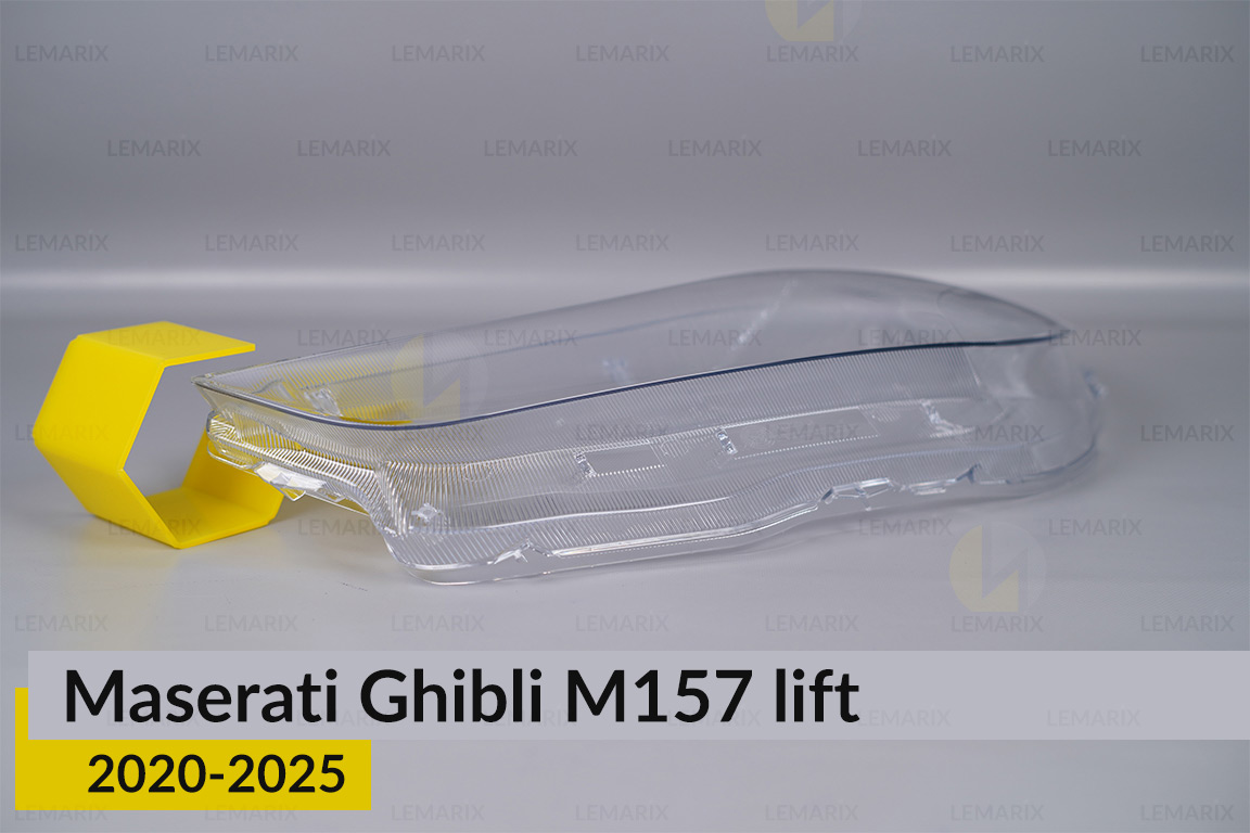 Скло фари Maserati Ghibli M157 (2020-2025) рест ліве