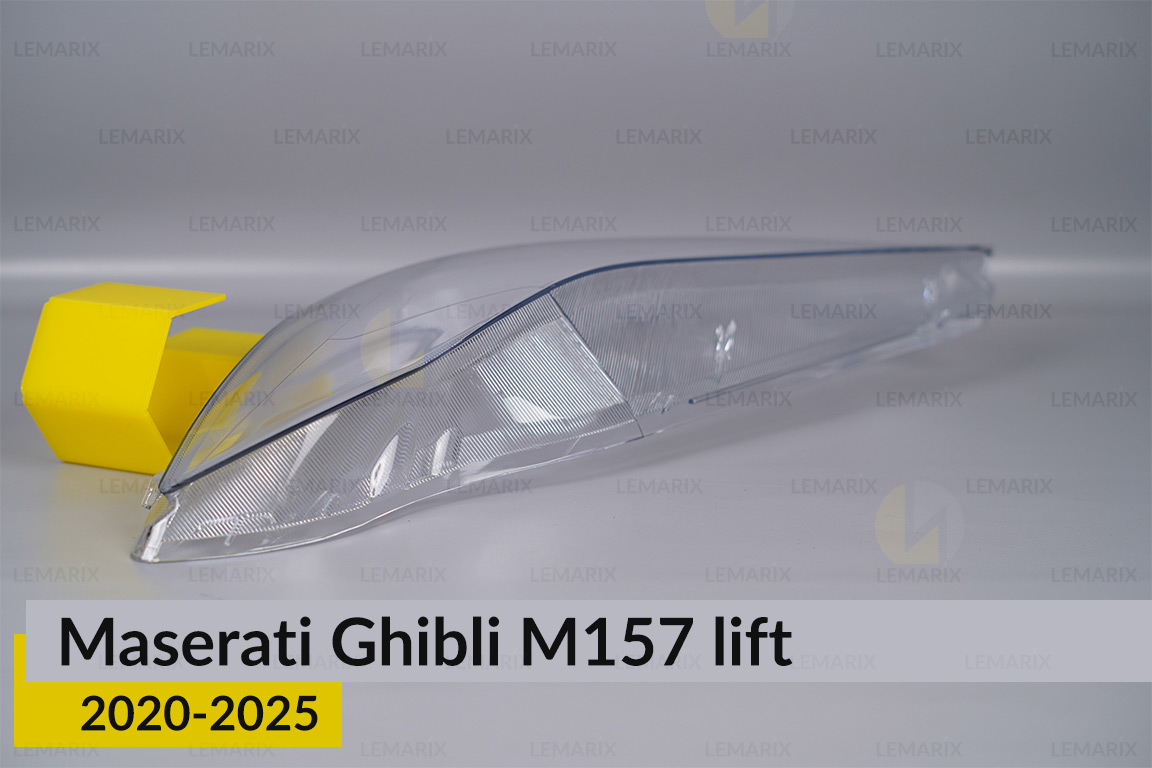 Скло фари Maserati Ghibli M157 (2020-2025) рест ліве