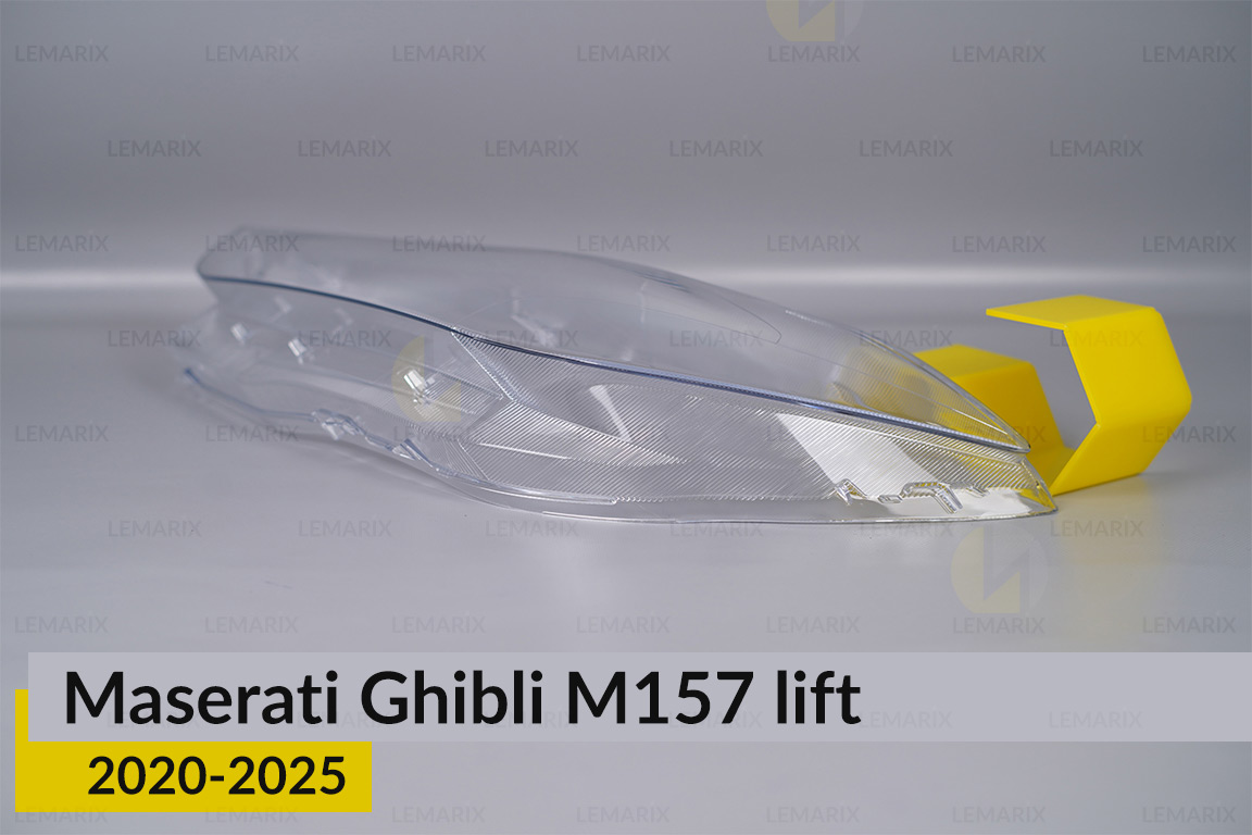 Скло фари Maserati Ghibli M157 (2020-2025) рест ліве