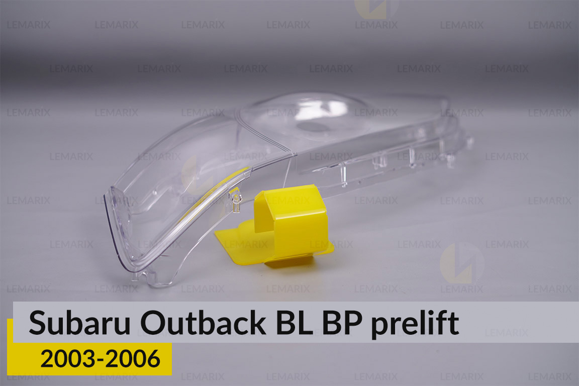 Скло фари Subaru Outback BL BP (2003-2006) дорест ліве