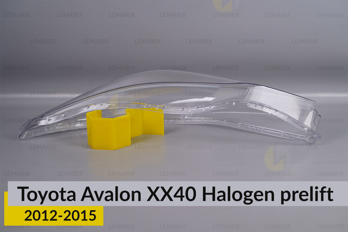 Скло фари Toyota Avalon XX40 Halogen (2012-2015) дорест ліве
