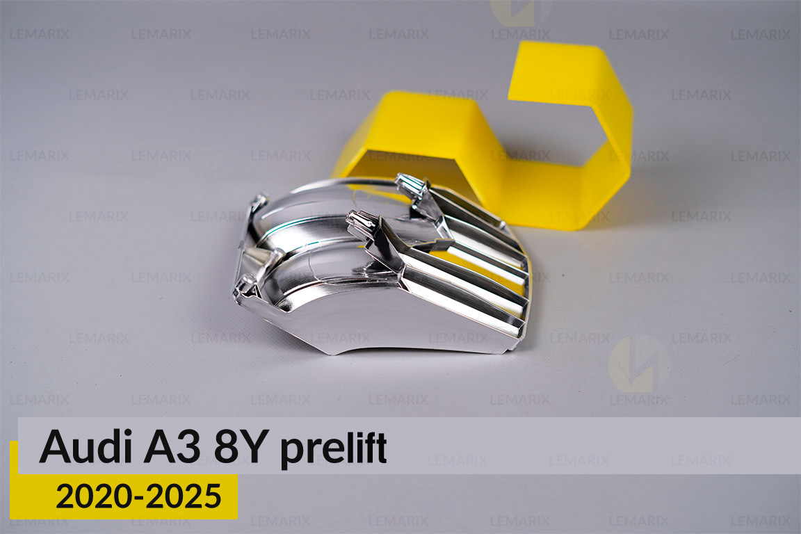 Хромований абажур внутрішній Audi A3 8Y (2020-2025) дорест правий