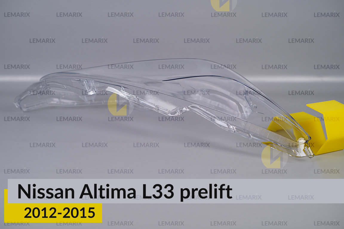Скло фари Nissan Altima L33 (2012-2015) дорест праве