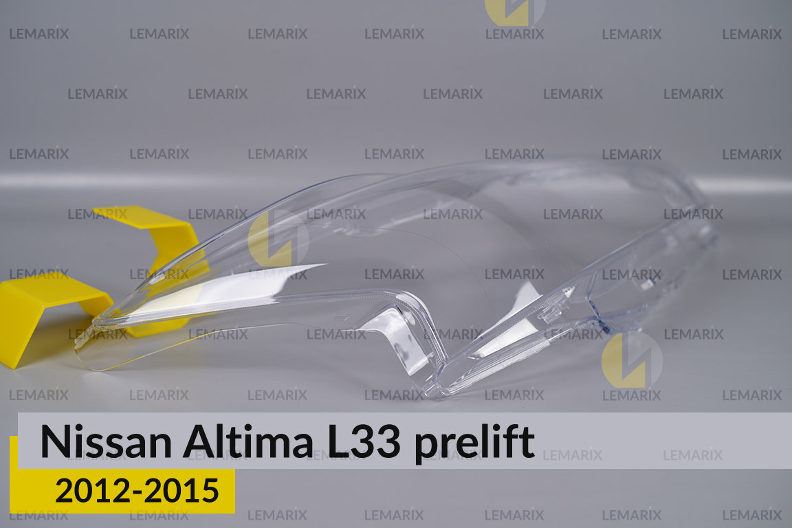 Скло фари Nissan Altima L33 (2012-2015) дорест праве