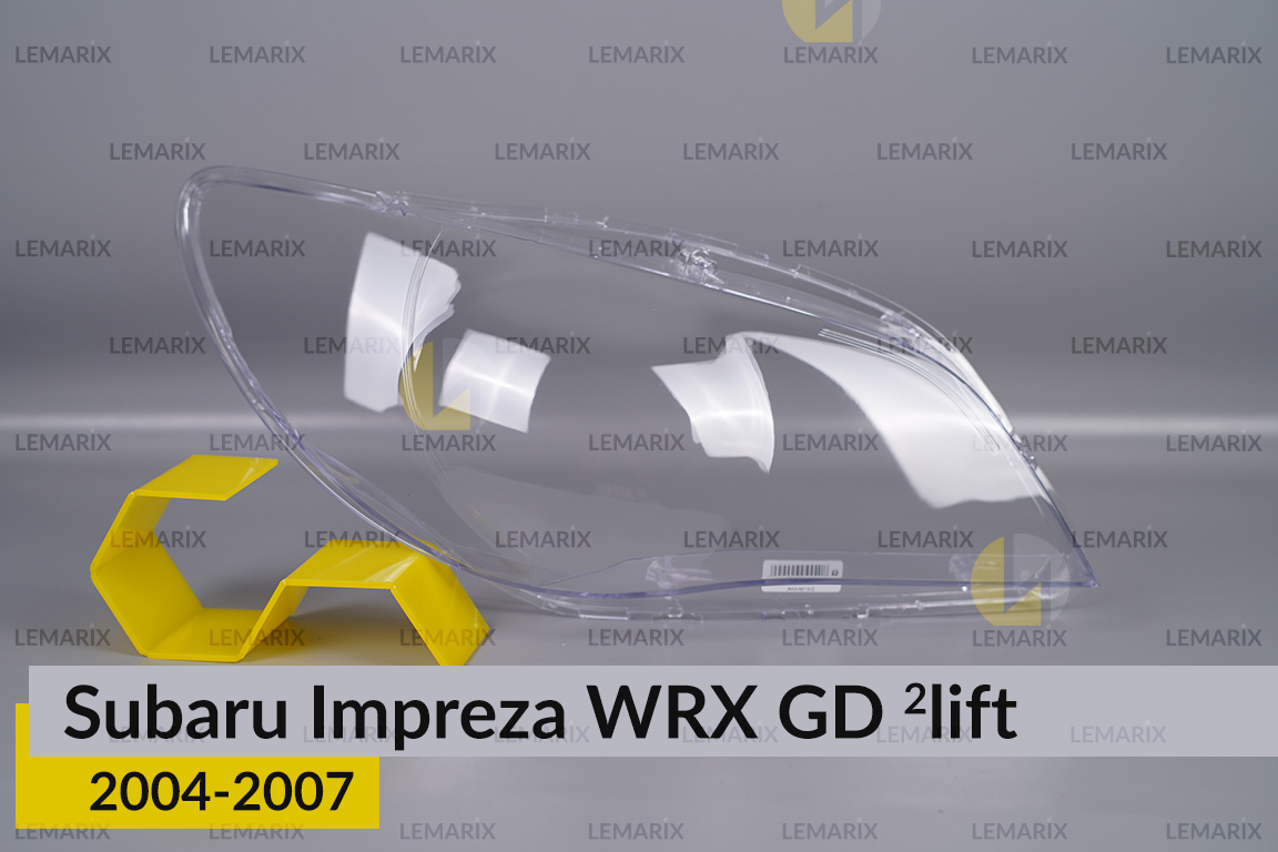 Скло фари Subaru Impreza WRX GD (2004-2007) 2 рест праве