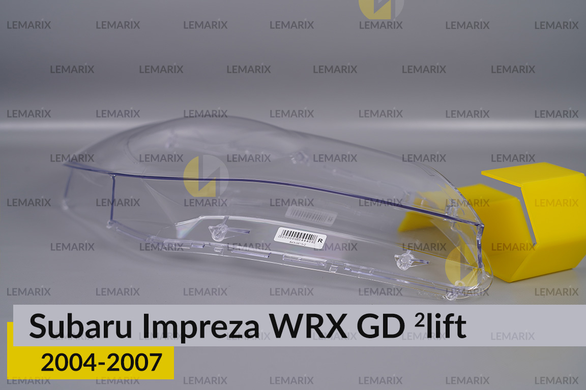 Скло фари Subaru Impreza WRX GD (2004-2007) 2 рест праве