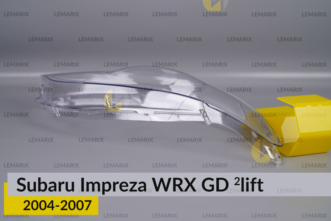 Скло фари Subaru Impreza WRX GD (2004-2007) 2 рест праве