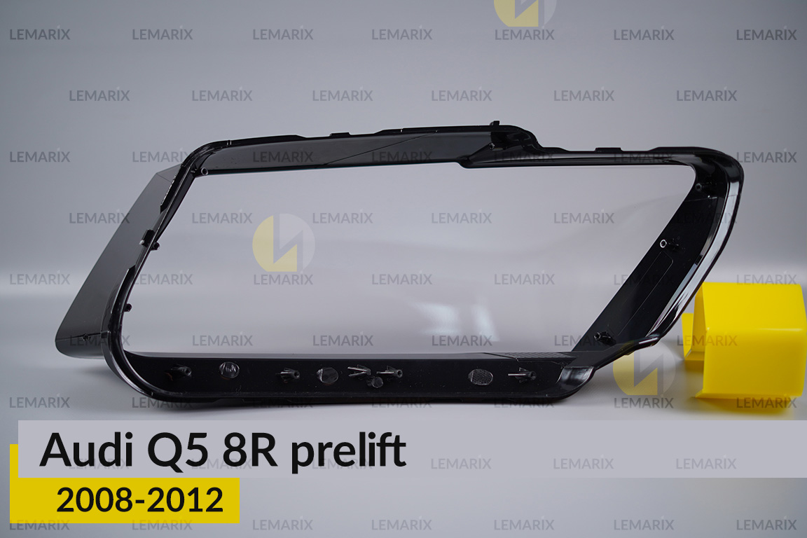 Скло фари Audi Q5 8R (2008-2012) дорест праве
