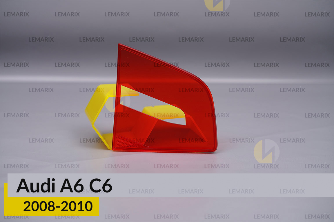 Скло заднього ліхтаря внутрішнє в кришці багажника Audi A6 C6 (2008-2010) праве