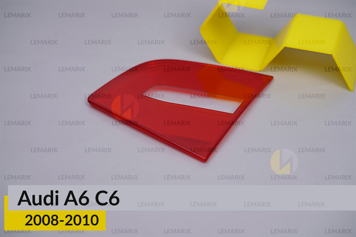 Скло заднього ліхтаря внутрішнє в кришці багажника Audi A6 C6 (2008-2010) праве