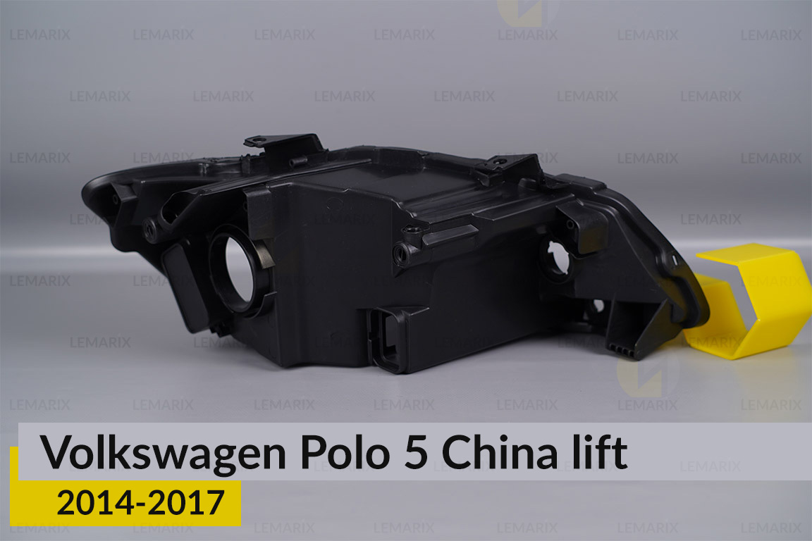 Корпус фари VW Volkswagen Polo 5 China (2014-2017) рест лівий
