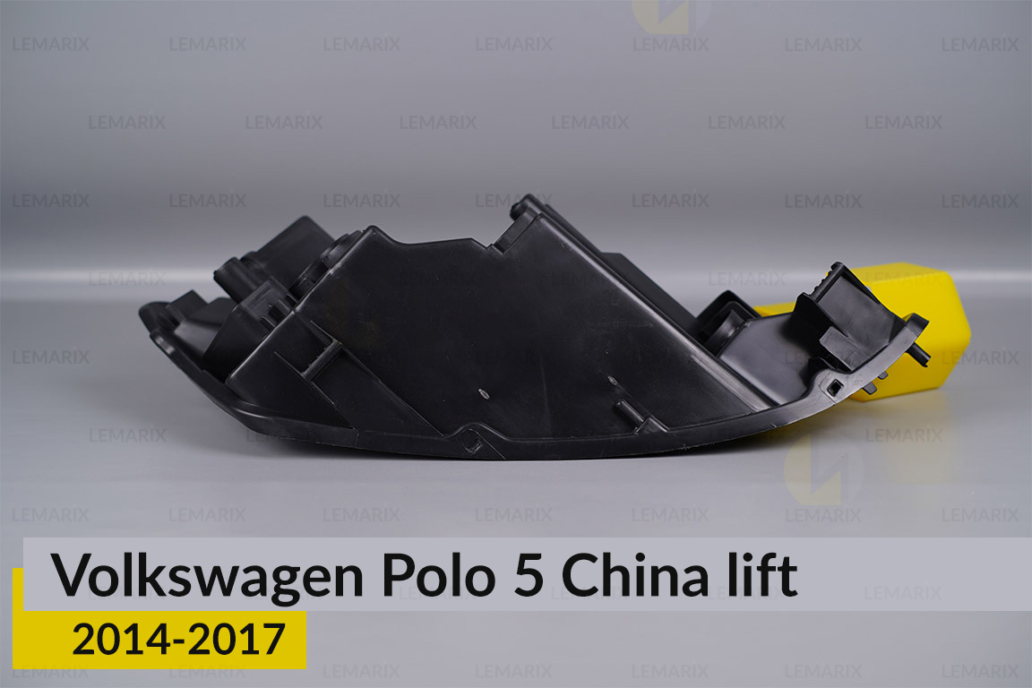 Корпус фари VW Volkswagen Polo 5 China (2014-2017) рест лівий