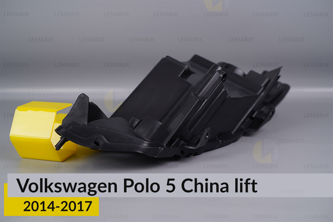 Корпус фари VW Volkswagen Polo 5 China (2014-2017) рест лівий