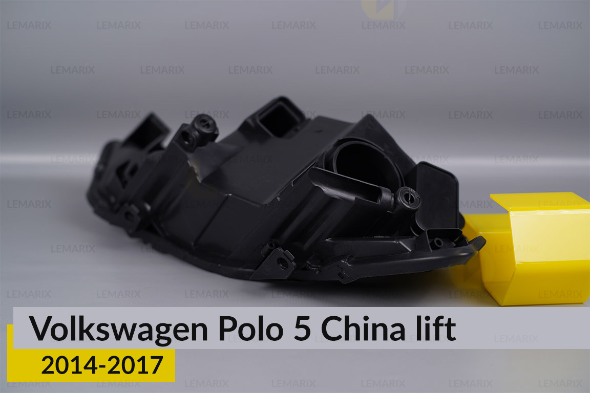 Корпус фари VW Volkswagen Polo 5 China (2014-2017) рест лівий