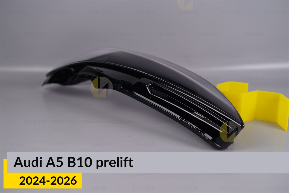 Скло фари Audi A5 B10 (2024-2026) дорест ліве