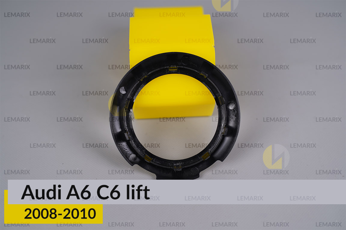 Декоративна маска лінзи Audi A6 C6 (2008-2010) рест права