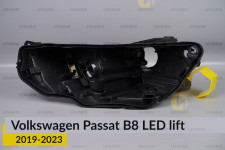 Корпус фары VW Volkswagen Passat B8 LED (2019-2023) рест левый