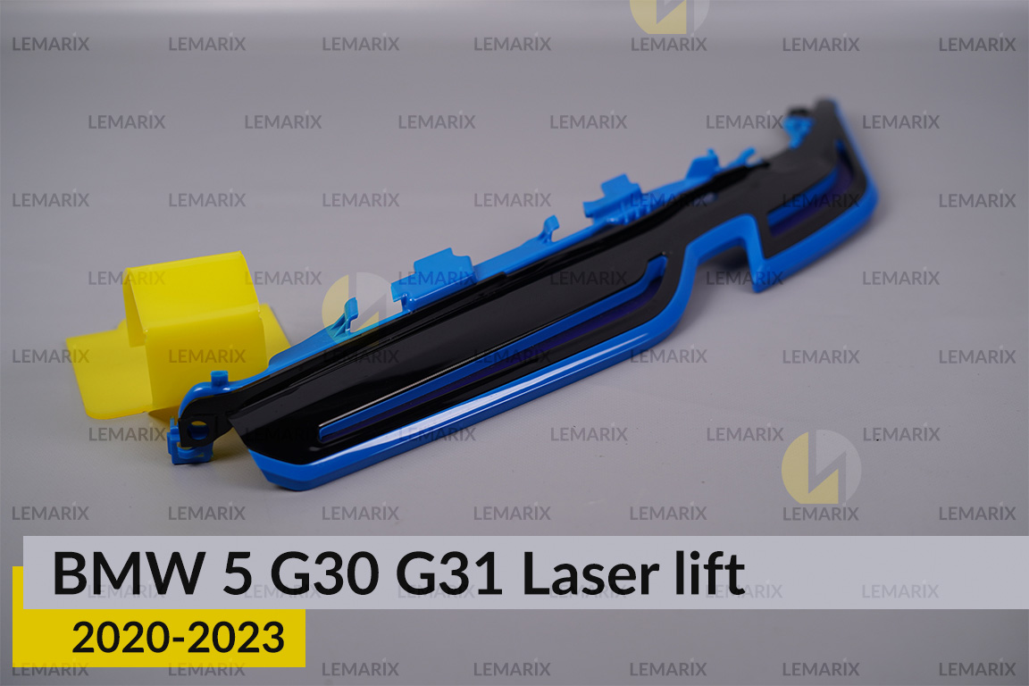 Декоративна маска верхня BMW 5 G30 G31 Laser (2020-2023) рест ліва