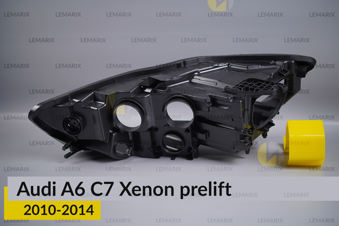 Корпус фари Audi A6 C7 Xenon (2010-2014) дорест правий