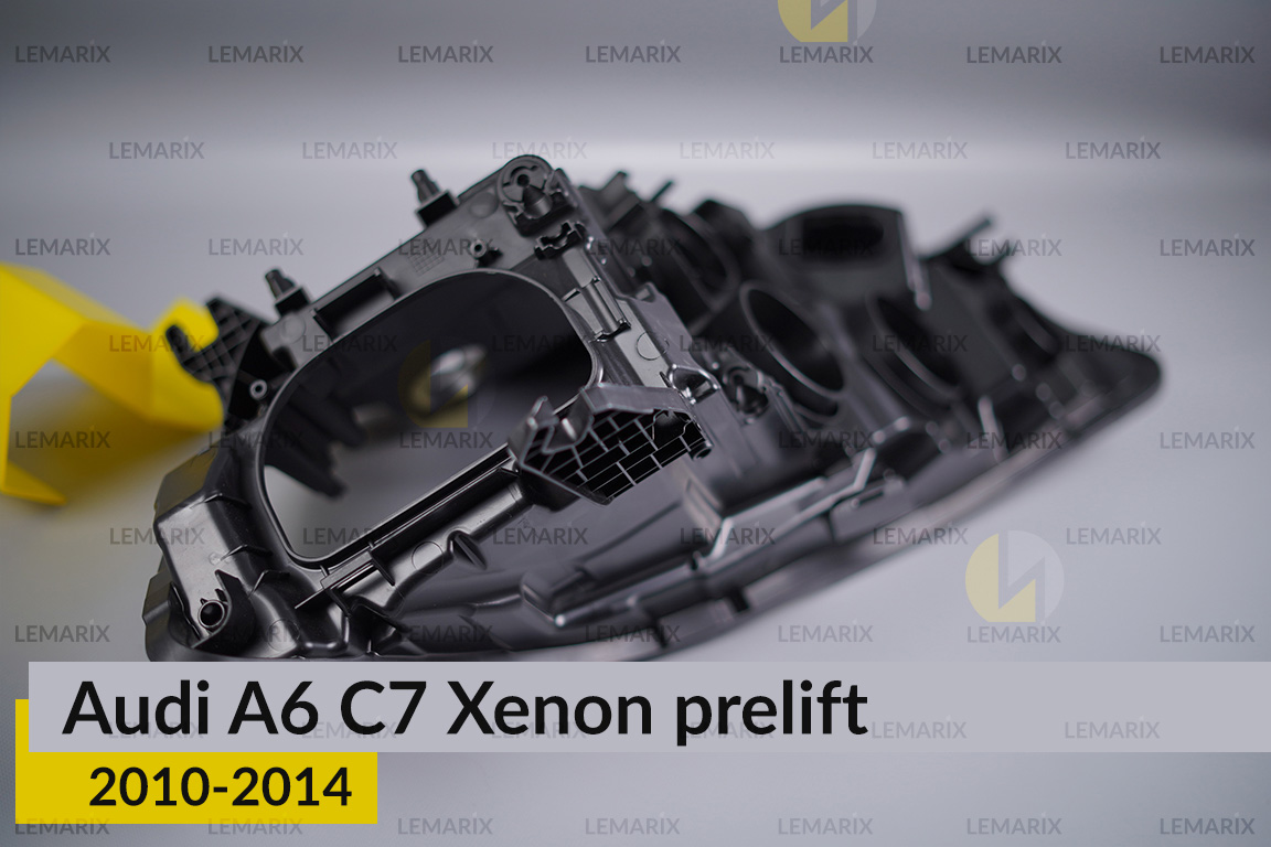 Корпус фари Audi A6 C7 Xenon (2010-2014) дорест правий