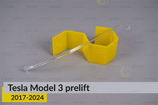 Світловод фари Tesla Model 3 (2017-2025) довгий лівий