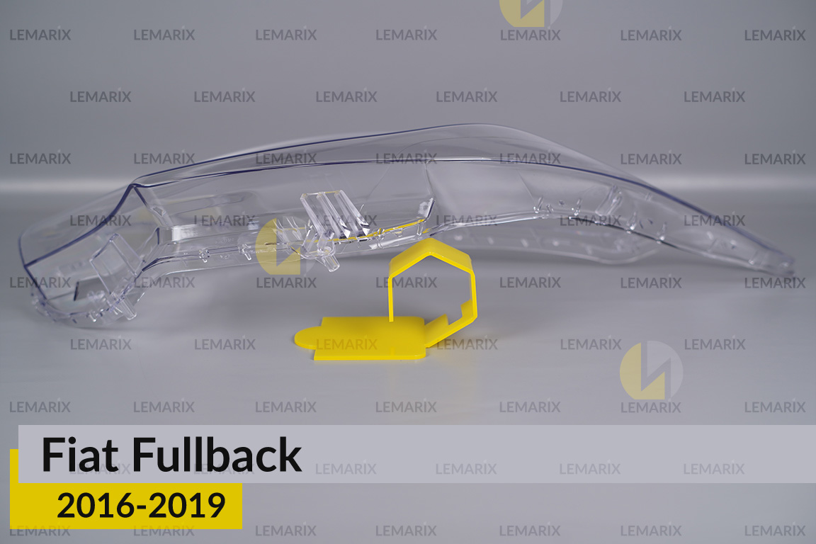 Скло фари Fiat Fullback (2016-2019) ліве