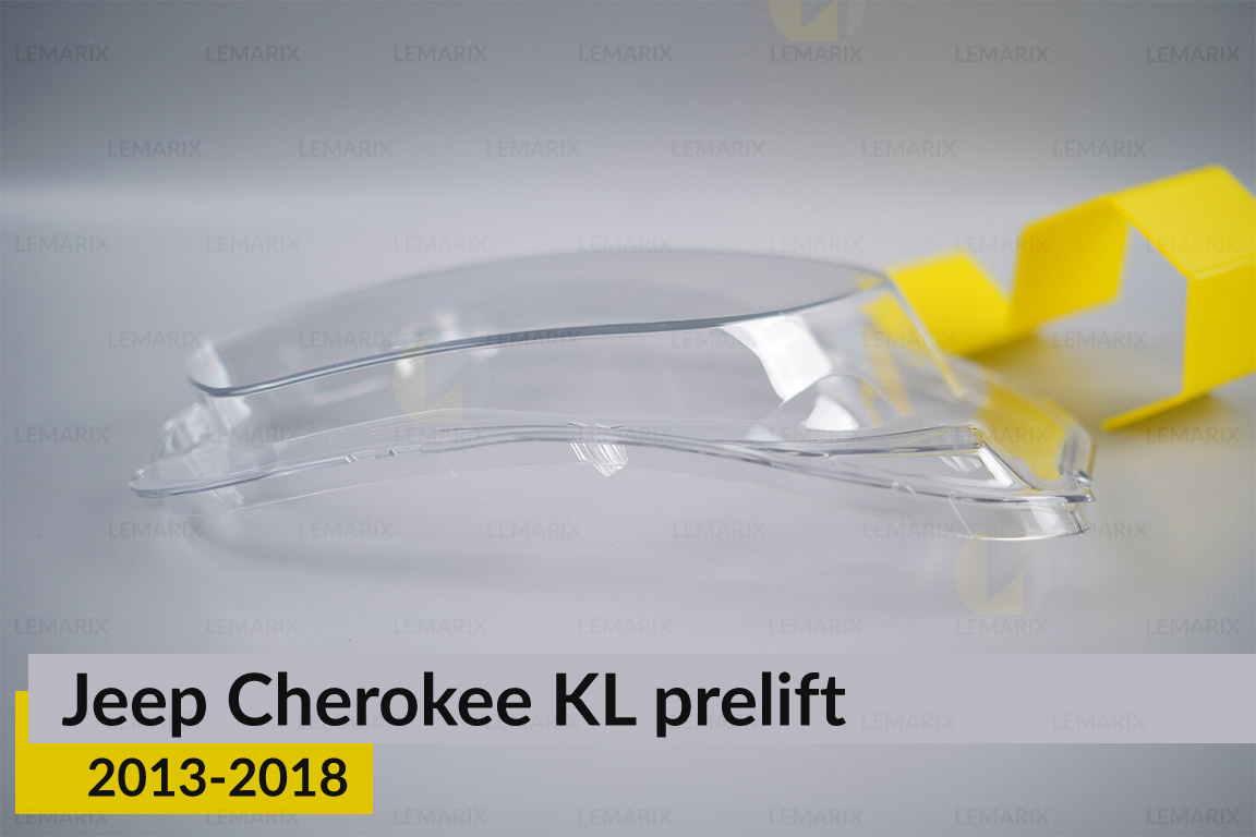 Скло фари Jeep Cherokee KL (2013-2018) дорест праве
