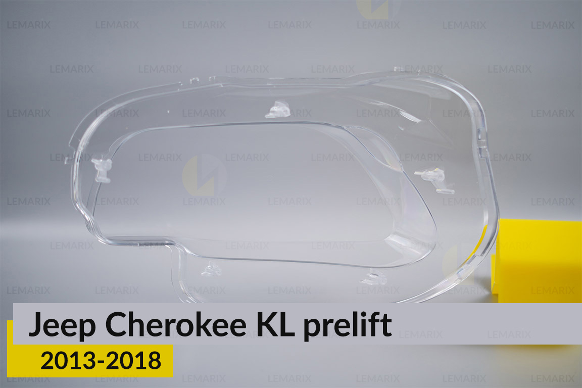 Скло фари Jeep Cherokee KL (2013-2018) дорест праве