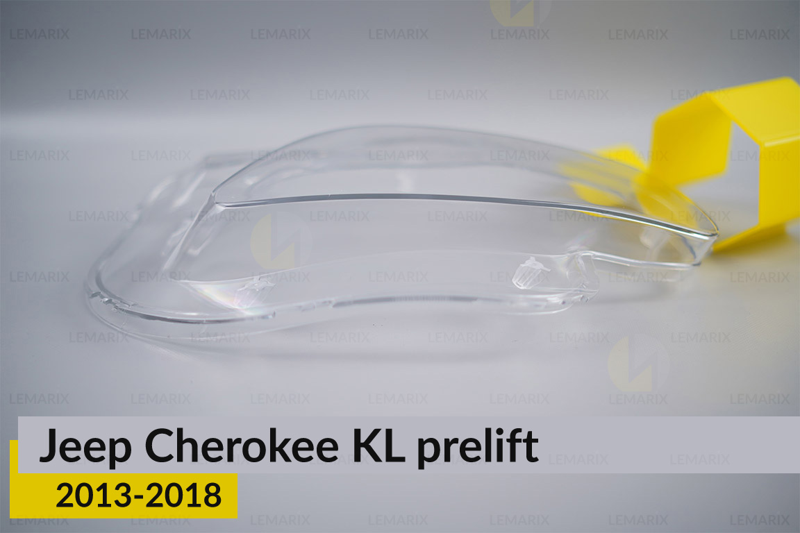 Скло фари Jeep Cherokee KL (2013-2018) дорест праве