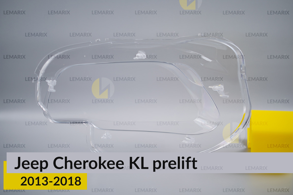 Скло фари Jeep Cherokee KL (2013-2018) дорест праве