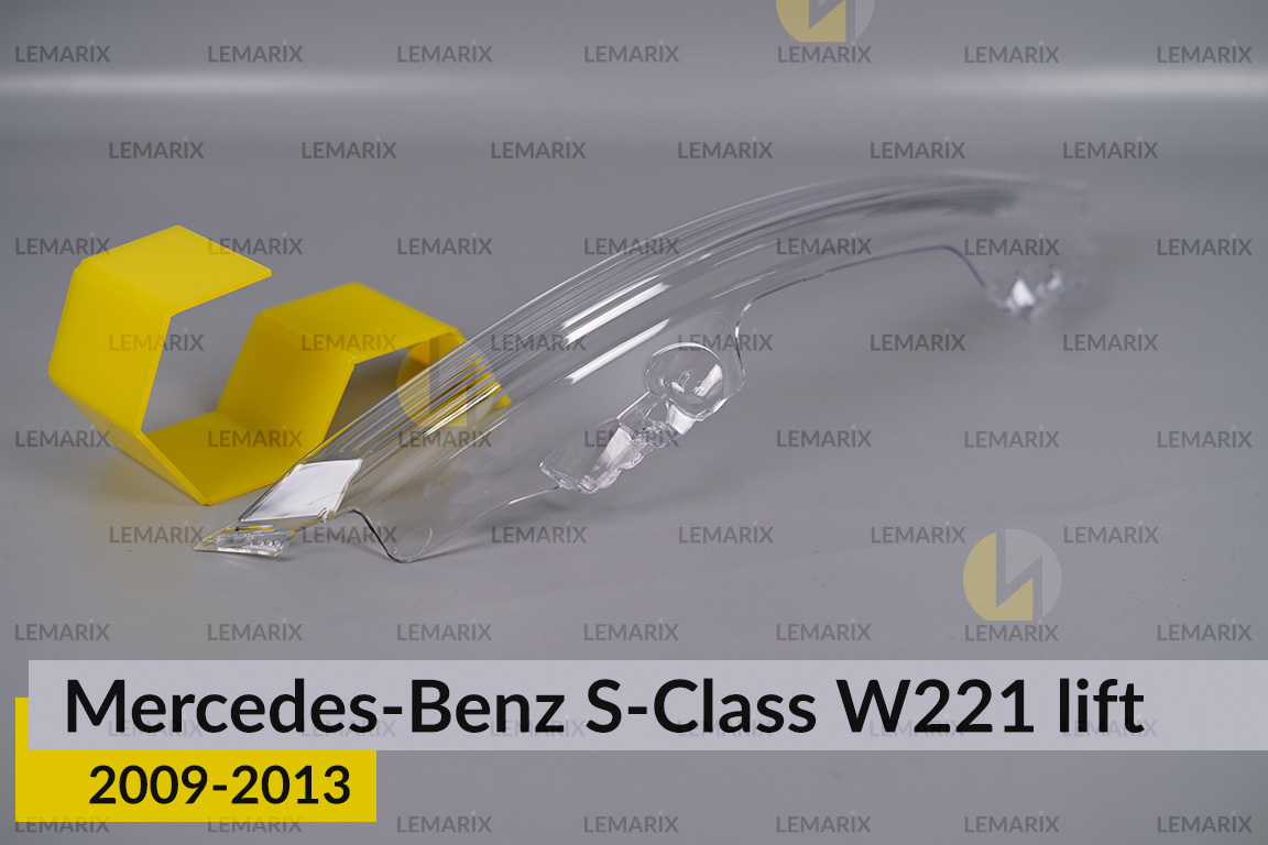 Хромований абажур фари Mercedes-Benz S-Class W221 (2009-2013) рест правий