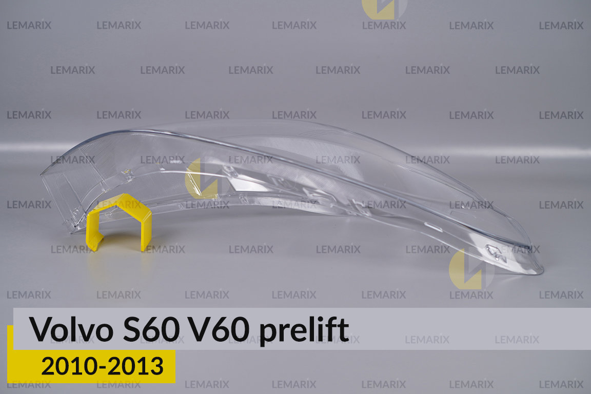Скло фари Volvo S60 V60 (2010-2013) дорест праве