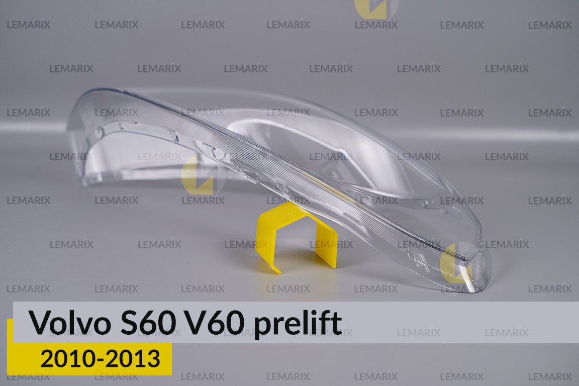 Скло фари Volvo S60 V60 (2010-2013) дорест праве