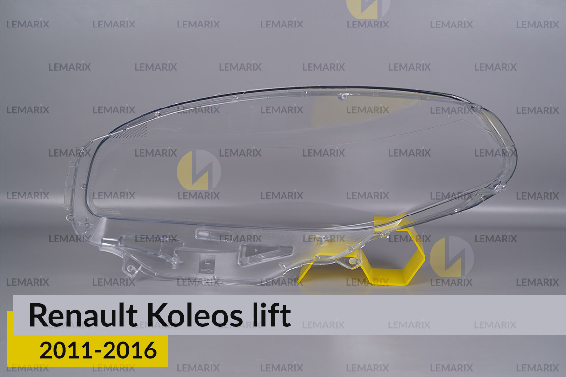 Скло фари Renault Koleos (2011-2016) рест праве