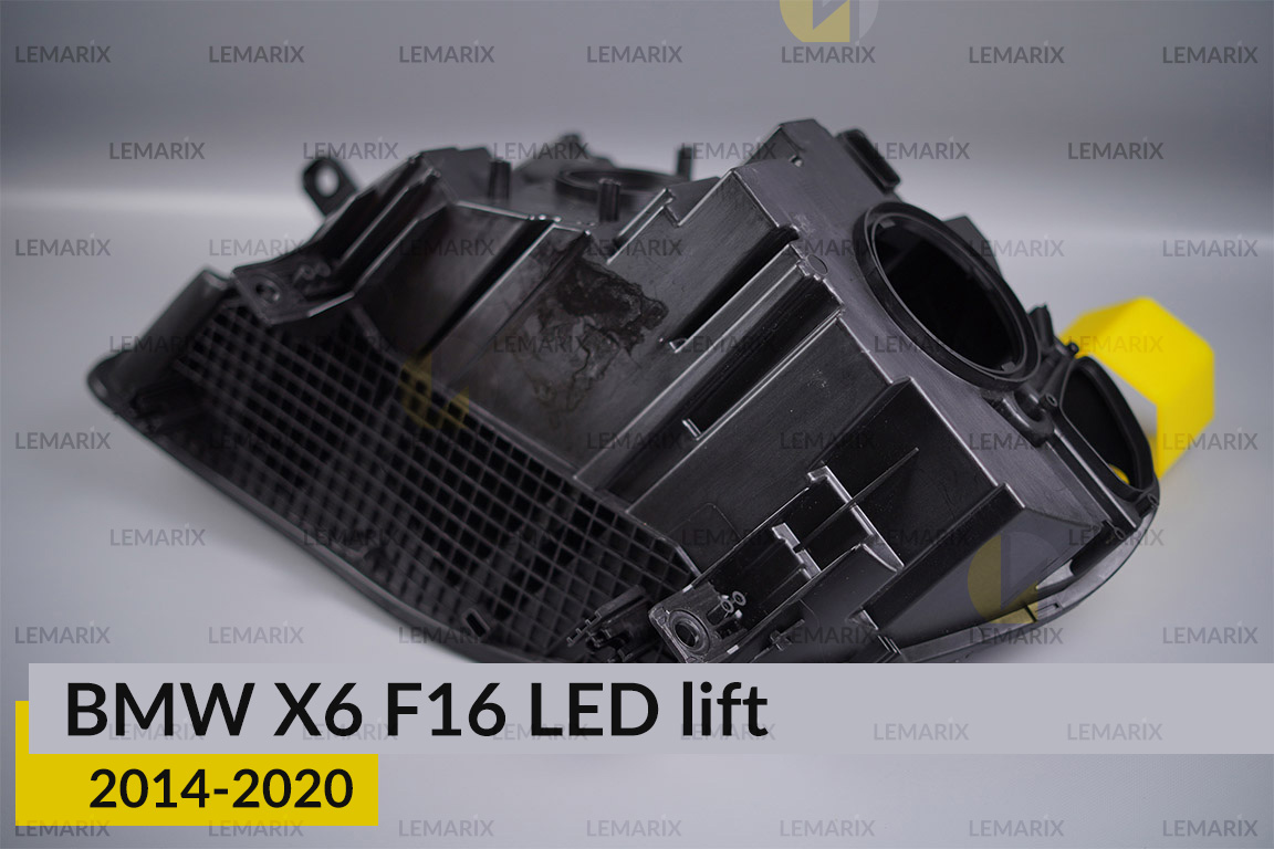 Корпус фари BMW X6 F16 LED (2014-2020) рест правий