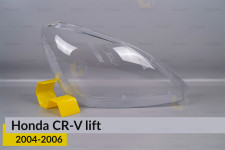 Стекло фары Honda CR-V (2005-2006) рест правое