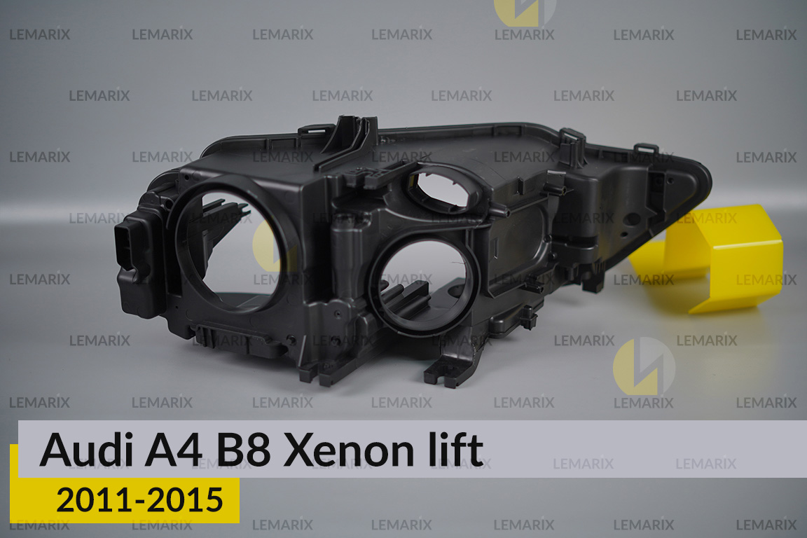 Корпус фари Audi A4 B8 Xenon (2011-2015) рест лівий