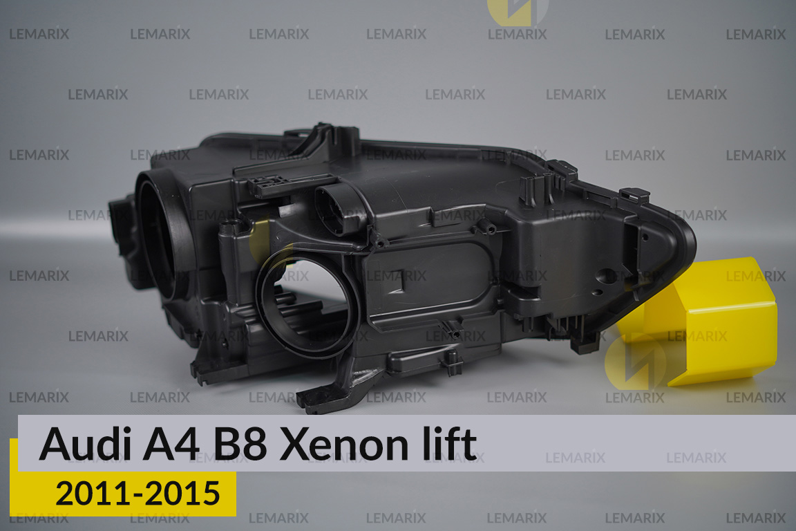 Корпус фари Audi A4 B8 Xenon (2011-2015) рест лівий