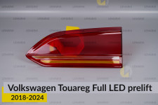 Стекло заднего фонаря внутреннее в крышке багажника VW Volkswagen Touareg Full LED (2018-2024) дорест правое