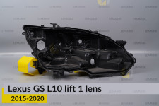 Корпус фары Lexus GS L10 1 линза (2015-2020) рест правый