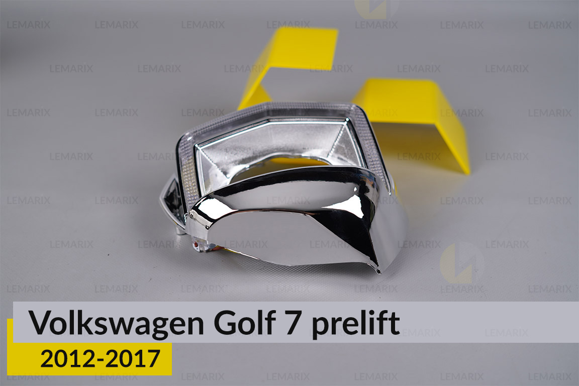 Комплект для встановлення лінз у фари VW Volkswagen Golf 7 (2012-2017) дорест