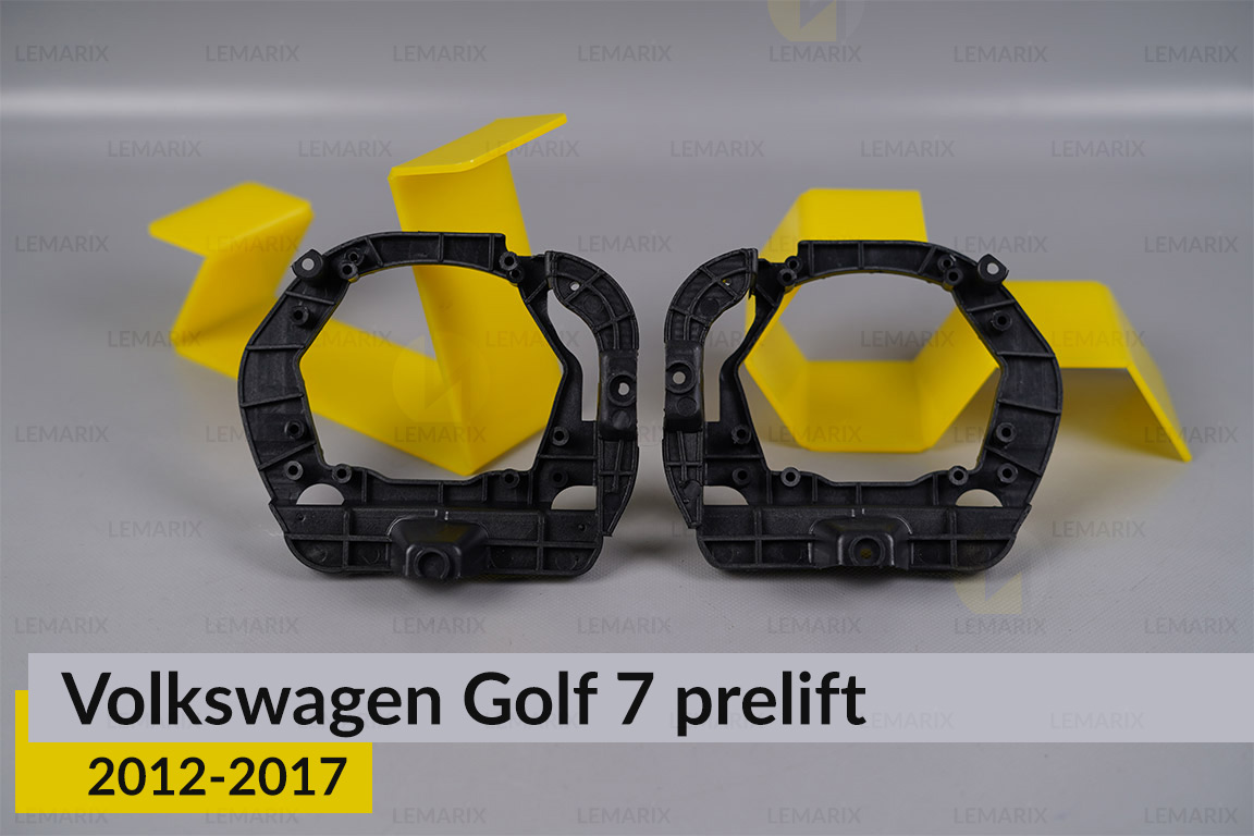 Комплект для встановлення лінз у фари VW Volkswagen Golf 7 (2012-2017) дорест