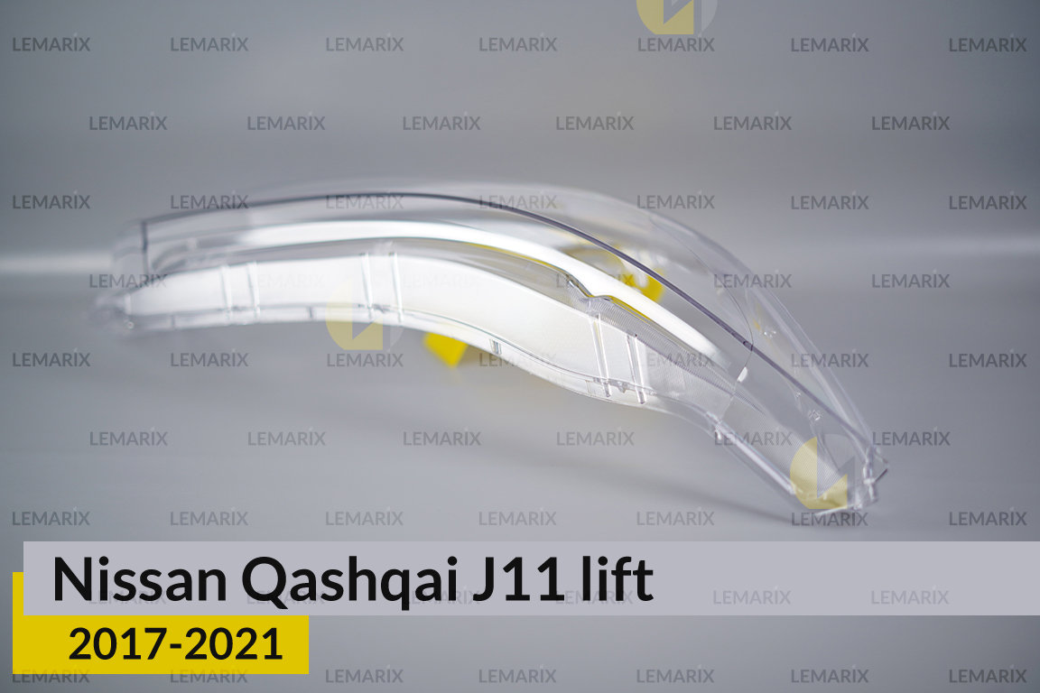 Скло фари Nissan Qashqai J11 (2017-2021) рест праве