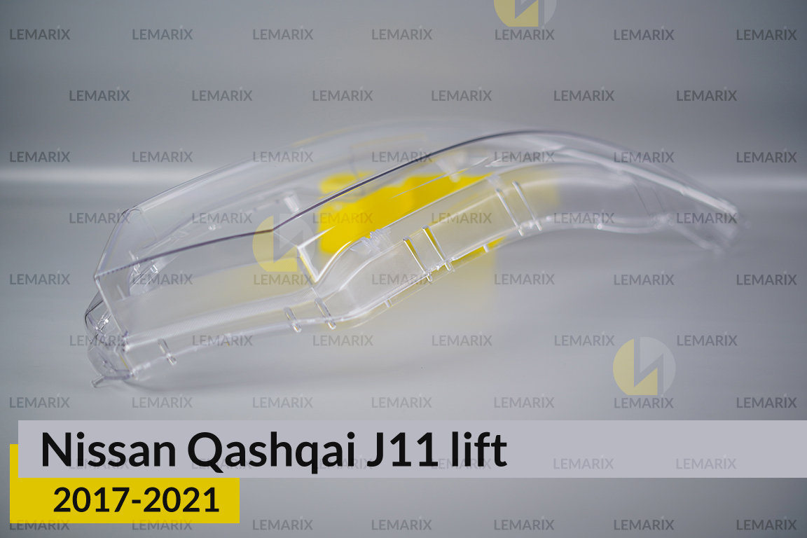 Скло фари Nissan Qashqai J11 (2017-2021) рест праве
