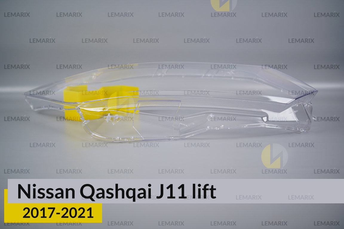 Скло фари Nissan Qashqai J11 (2017-2021) рест праве