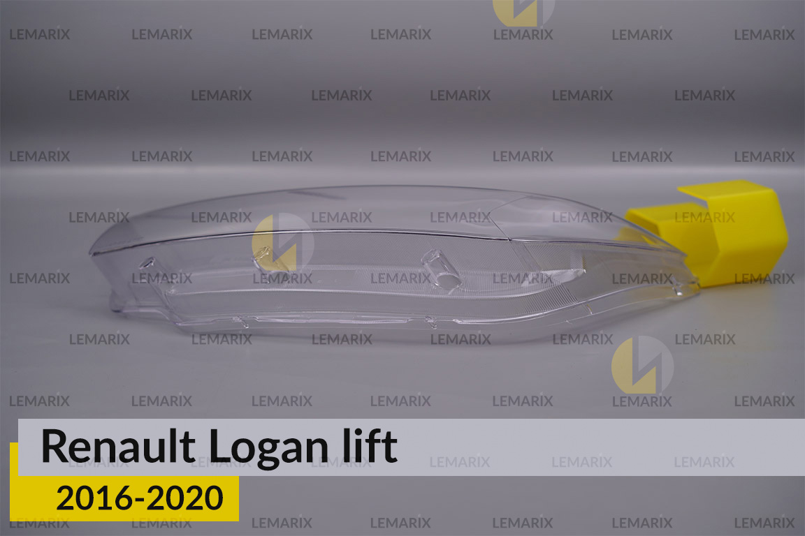 Скло фари Renault Logan (2016-2020) рест ліве
