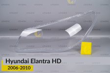 Стекло фары Hyundai Elantra HD (2006-2010) левое