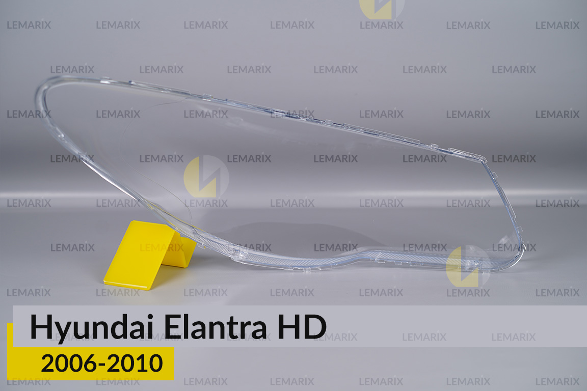 Скло фари Hyundai Elantra HD (2006-2010) ліве